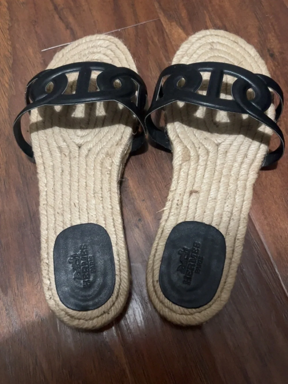 Hermes famosa espadrille sandal